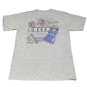 Vintage Y2K Walt Disney World‎ Cheerleading All Star Squad T-Shirt Size Medium